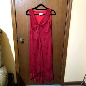 90s Vintage Red Dress